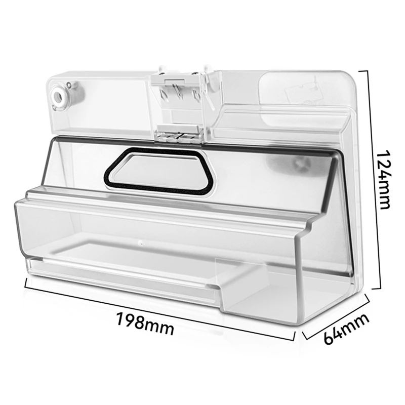 Water Tank Dust Box Water Tank Dust Box Plastic 2 In 1 For Xiaomi Mijia G1 MJSTG1 Mi Robot Vacuum-Mop Essential Vacuum Cleaner