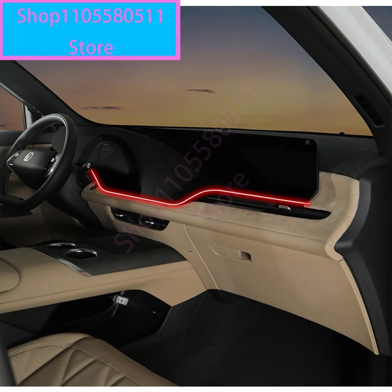For Changan CS75plus 4th Gen CS75 Plus IV 2025 2026 Car 64-color Central Control LED Ambient Light No Wiring Needed Accessories