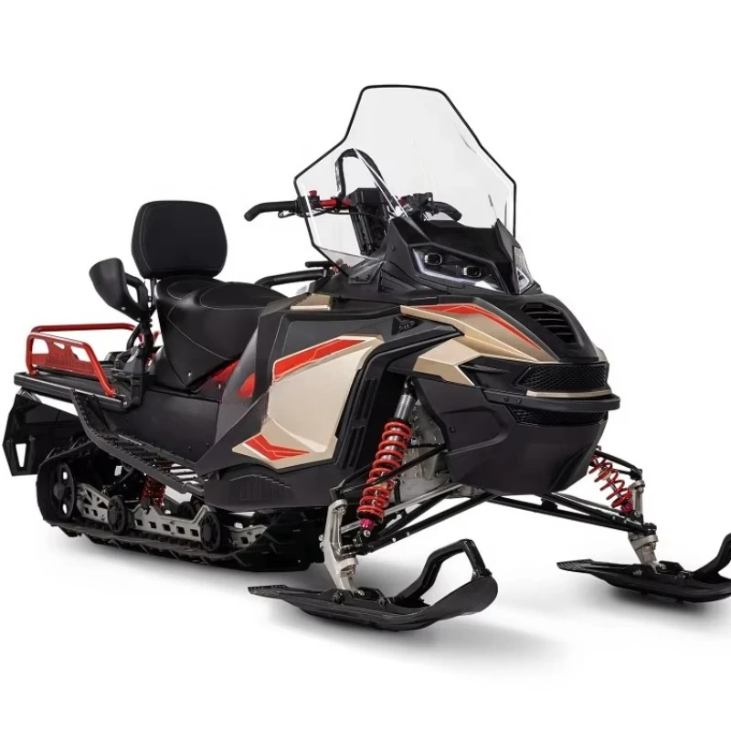 New Original   1000cc Petrol Snowmobile Made in China Hot Power   Petrol Snowmobile for Winter Use