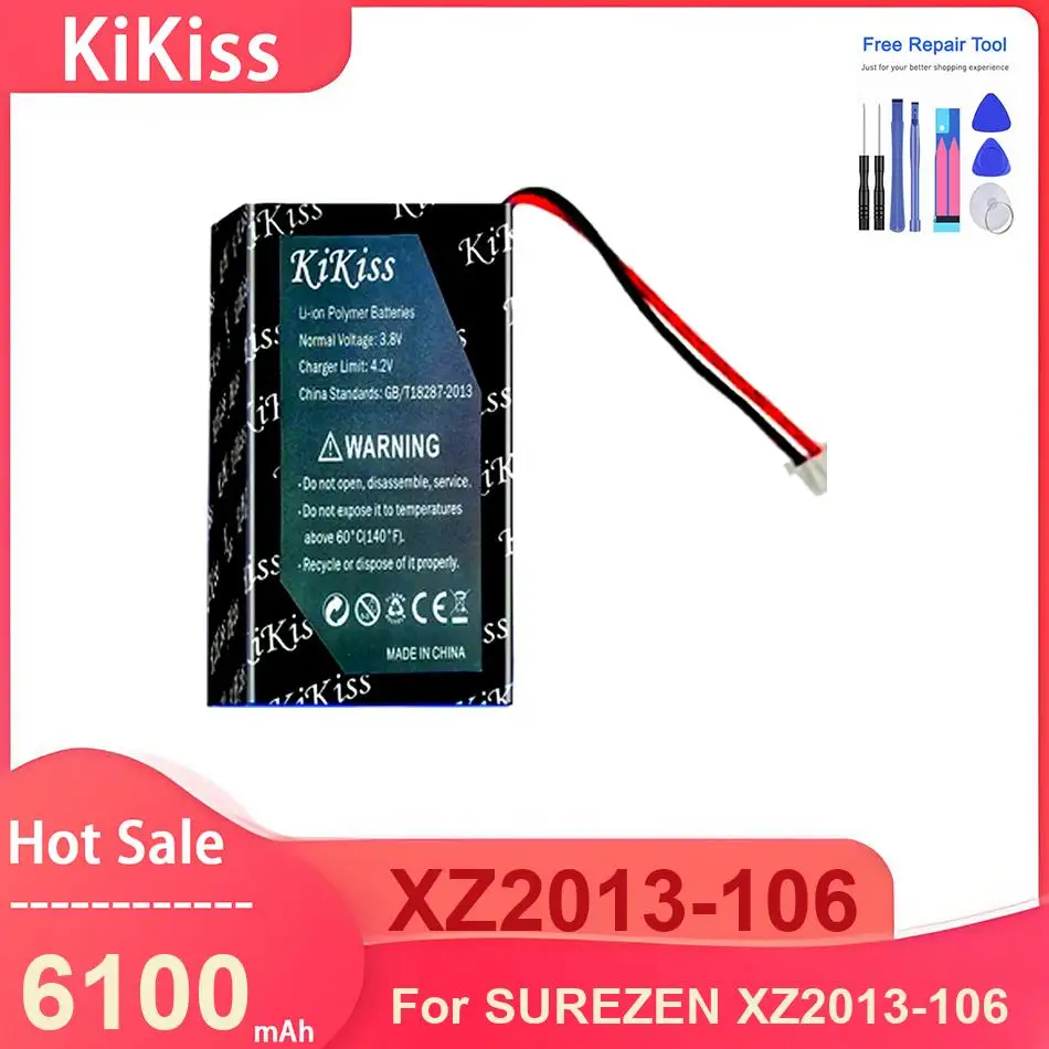 

KiKiss Battery For SUREZEN XZ2013-106 ,XZ2013-106 6100mAh Batteries