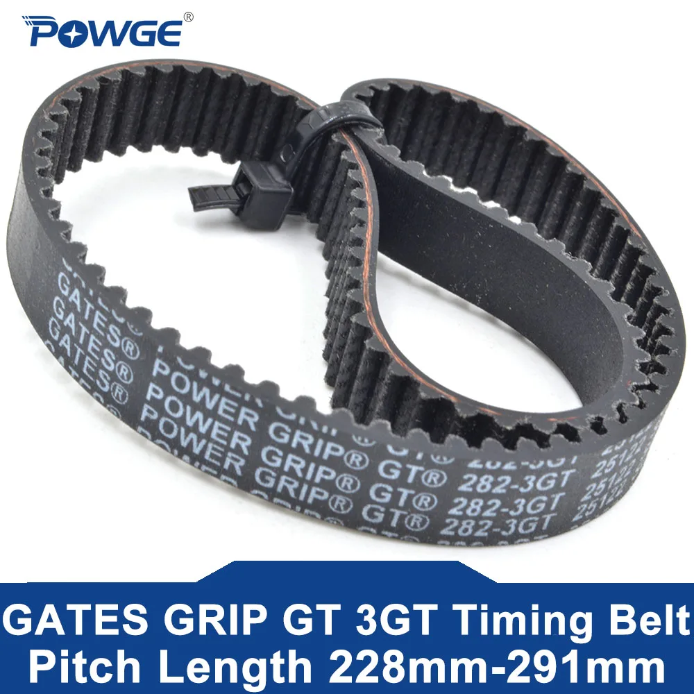 3GT Timing Belt Lp=228 231 234 237 240 243 246 249 252 255 258 264 267 270 273 276 282 285 288 291 Width 6-20 Rubber
