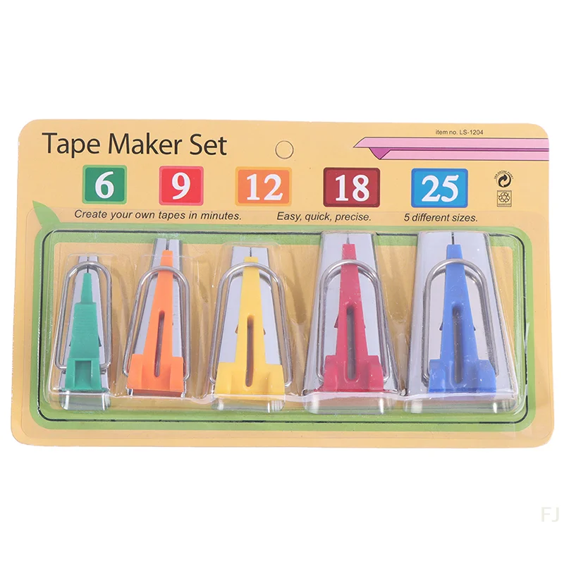 [YU]5 packs of DIY patchwork tool making belt edging device 6/9/12/18/25MM