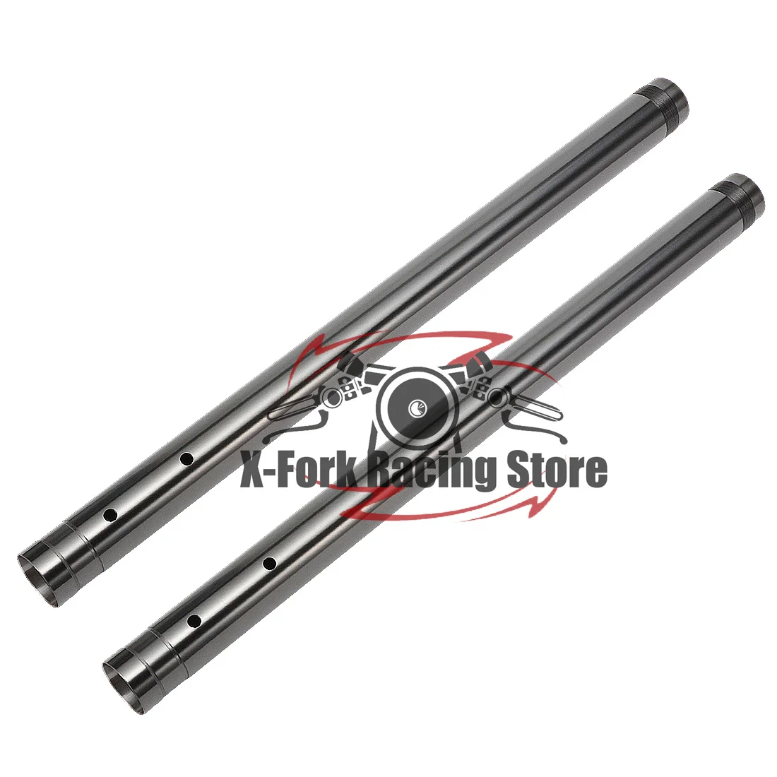 Black/Gold DLC Front Inner Fork Tubes Pipe For YAMAHA MTN850 MT-09 MT09 FZ-09 2014-2016 FJ09 2015-2016 XSR900 2016-2021 41x586mm
