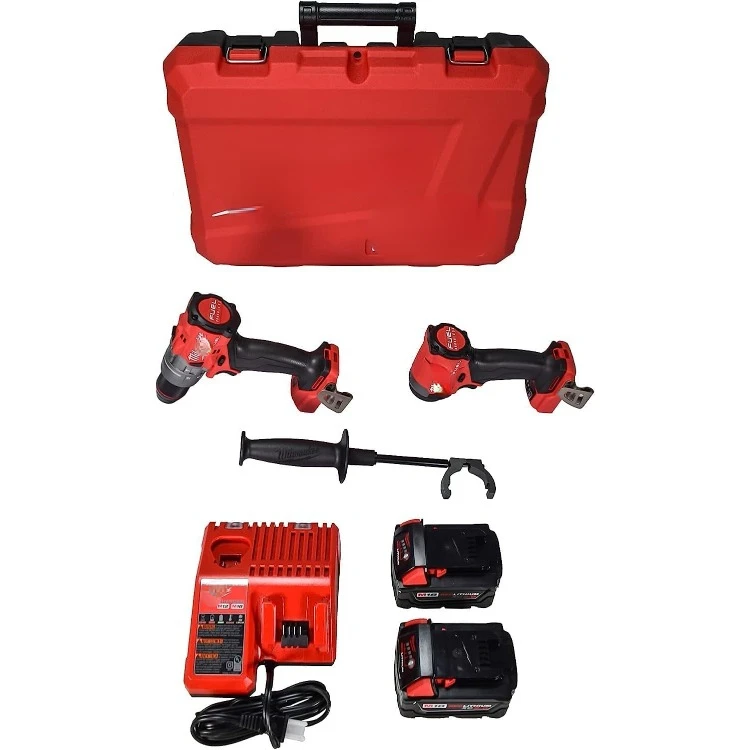 3697-22 18V Lithium-Ion Brushless Cordless Hammer Drill and Impact Driver Combo Kit (2-Tool) with (2) 5.0Ah Batteries