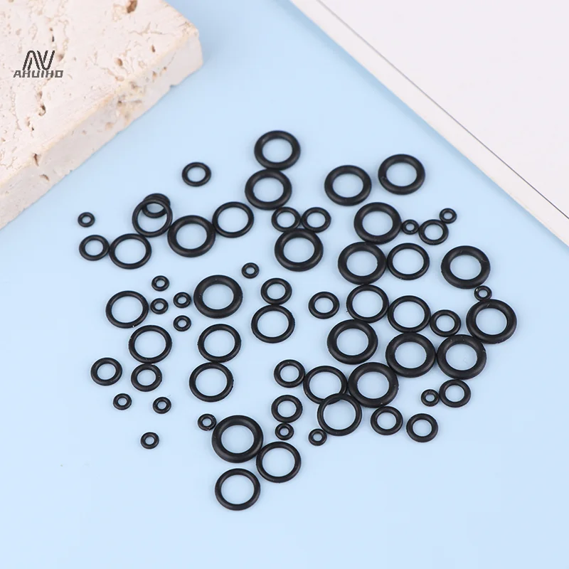 60Pcs/Bag 4 Size Durable Avoid Gas Leak Volatilize Rubber Sealing O-Rings Gasket Seal Kit For Repair Replacement Parts