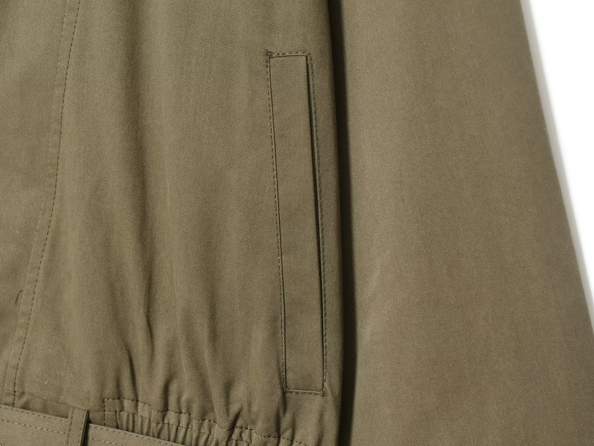 2025 invierno nueva moda Casual para mujer cinturón de cintura suelta corto cuello alto gabardina de manga larga, estilo elegante para ir al trabajo