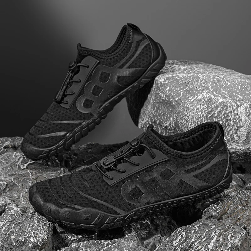 Men's Creek Tracing Water Shoes Outdoor Beach Swimming Mountaineering Shoes Breathable Quick-Dry Aqua Shoes Trekking Hiking