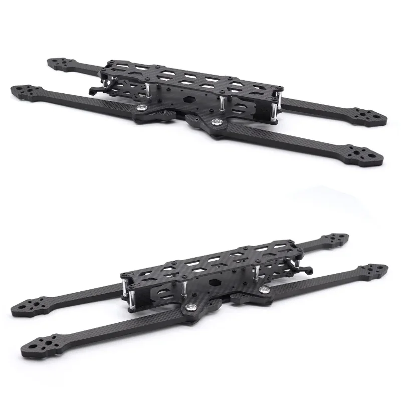

LX10 V2 10inch Fold Carbon Fiber Frame Wheelbase 405mm Thickness Arm 7.0mm For 3115 motor FPV Super Long Range Drones parts