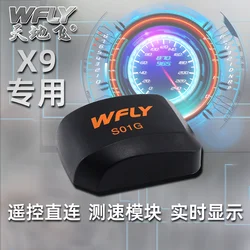 New Arrival WFLY X9 2.4G 9CH Radio Transmitter Remote Controller with GPS Velocity module WFLY-S01G