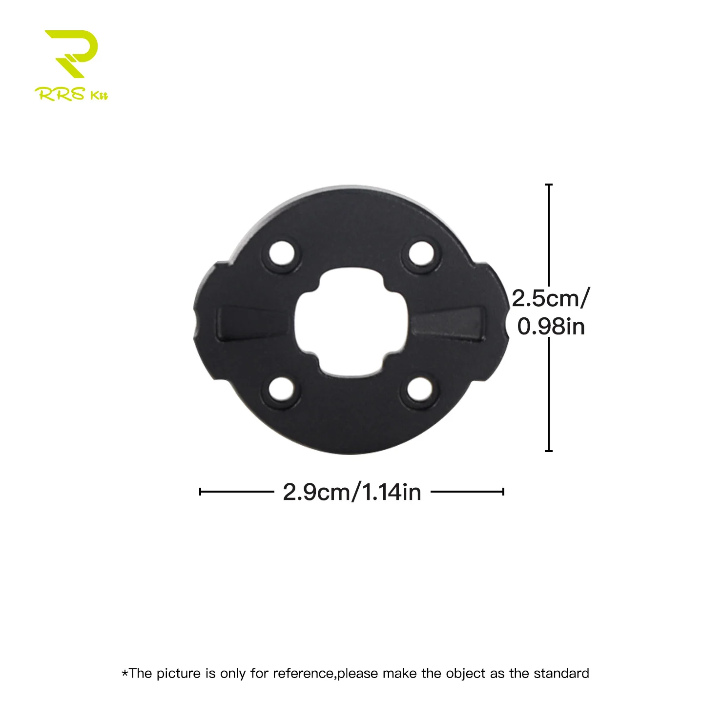 Aluminum Alloy Bike Computer Base Mount Ultralight Replacement Repair Parts with Screws For Geoid CC700/700Pro Magene 606Pro image 5