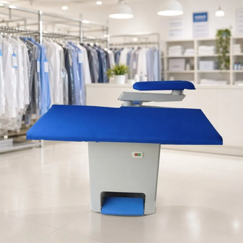 Dry cleaning machine equipment, full ironing table