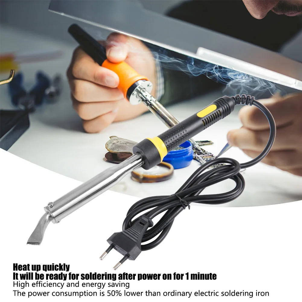 

150W Electric Welding Soldering Iron High Power Electric Iron Temperature Gun Soldering Iron Soldering Gun Welding Tool