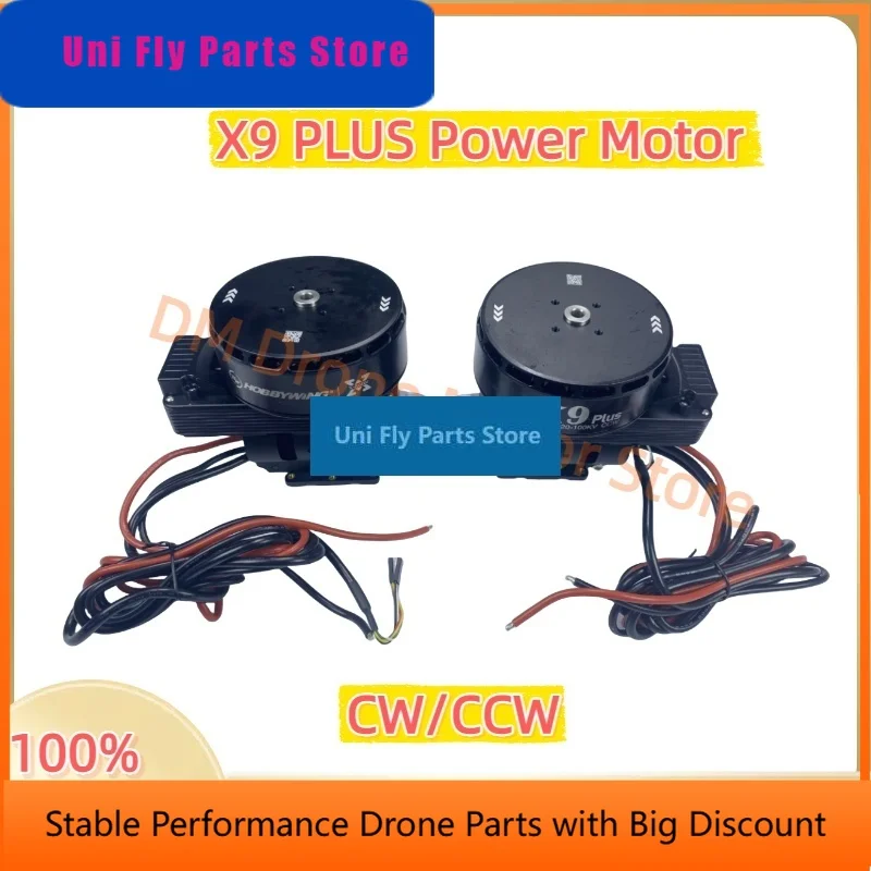UniFlyHobbywing XRotor X9 Plus Brush Motor Power System 11-13kg/axis 100rpm/V For DIY 20L/25L Multirotor Agricultural Spraying