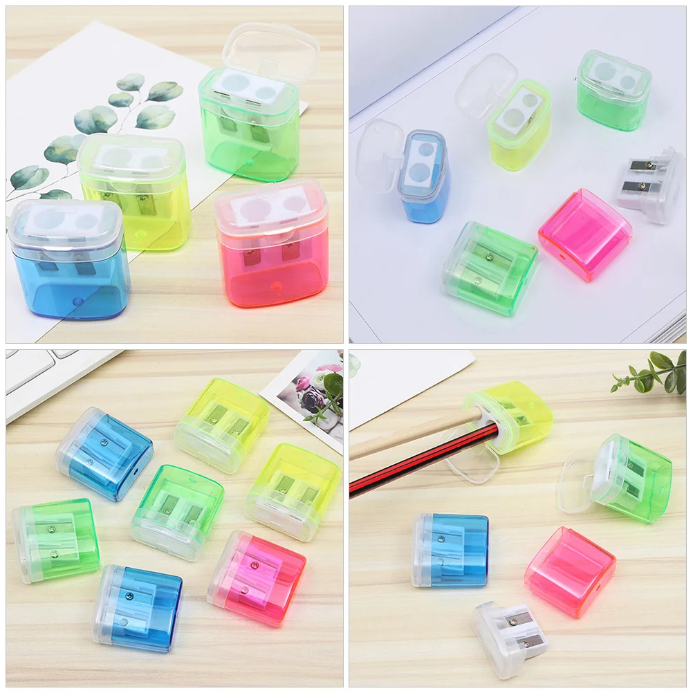 

48Pcs Household Pencil Sharpeners Practical Lightweight Gift for Children Friends New Semester Sharpeners