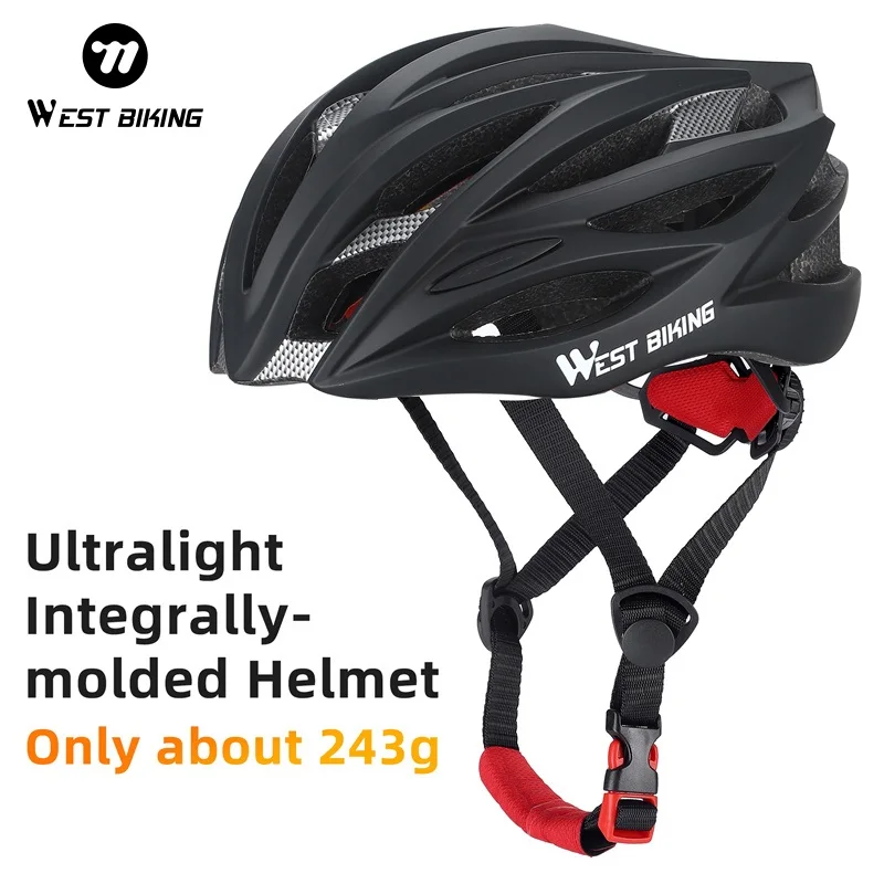 WEST BIKING Ultralight Cycling Helmet Integrated Molding MTB