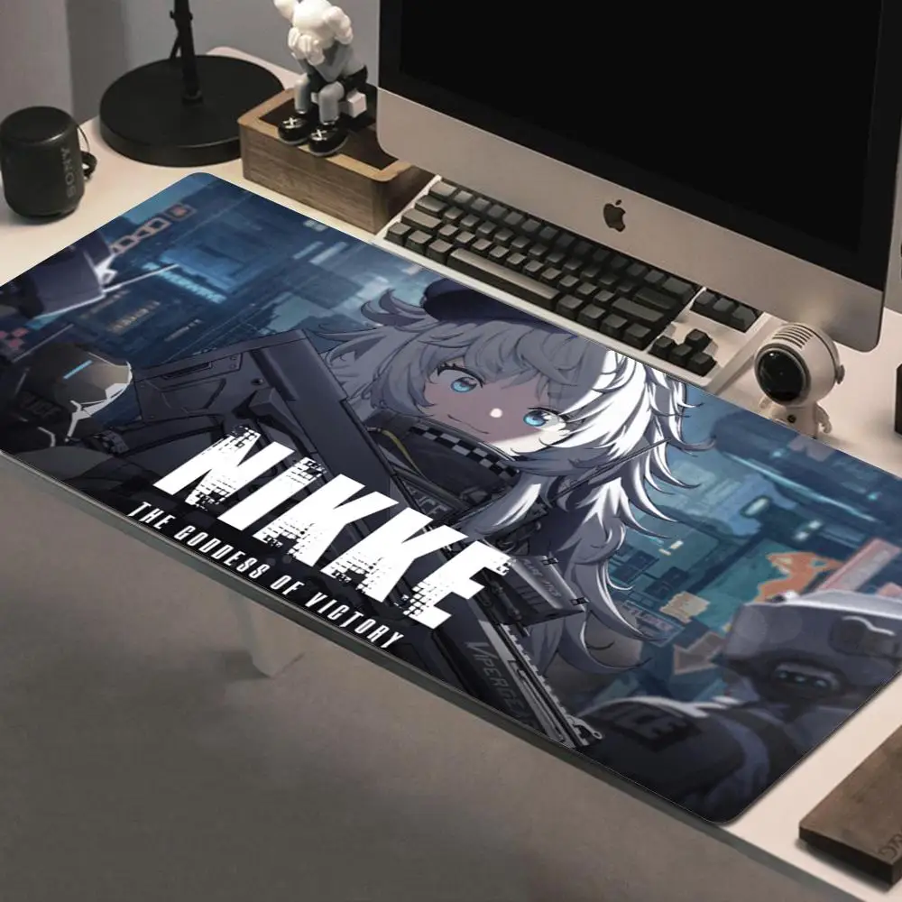 Goddess Of Victory NIKKE Anime Girl Large Computer Gaming Accessories MousePads Desk Mats Anti-slip Laptop Soft Mouse Pad