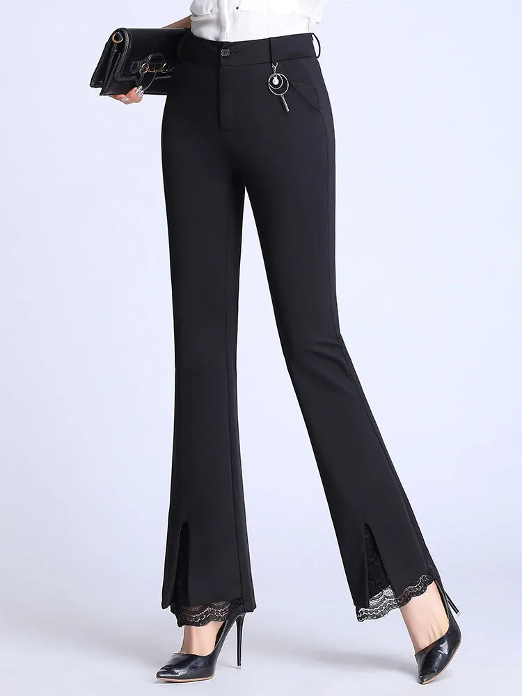 

Джинсы женские свободного кроя с высокой талией, широкими штанинами, повседневные, в корейском стиле, весна-осень, новинка