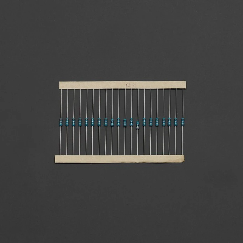 

1/4W resistor pack of 400 pieces, including a variety of resistors