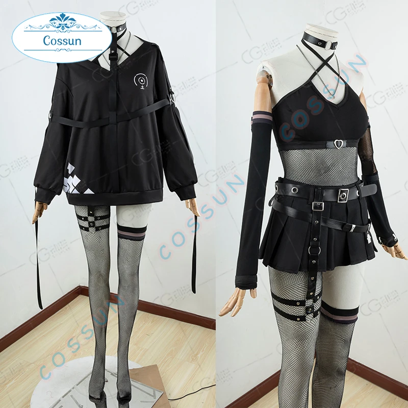 

[Customized] Vtuber Nijisanji Mika Melatika Cosplay Costume Halloween outfits Women New Suit Uniform