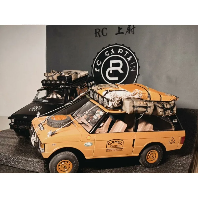 Plaque de Toit et Tente de Simulation, Pièces Décoratives pour Voiture RC 1/10 1/8, Inoler TRtage Defender AXIAL SCX10 RCversiD90 MK07 precious 300