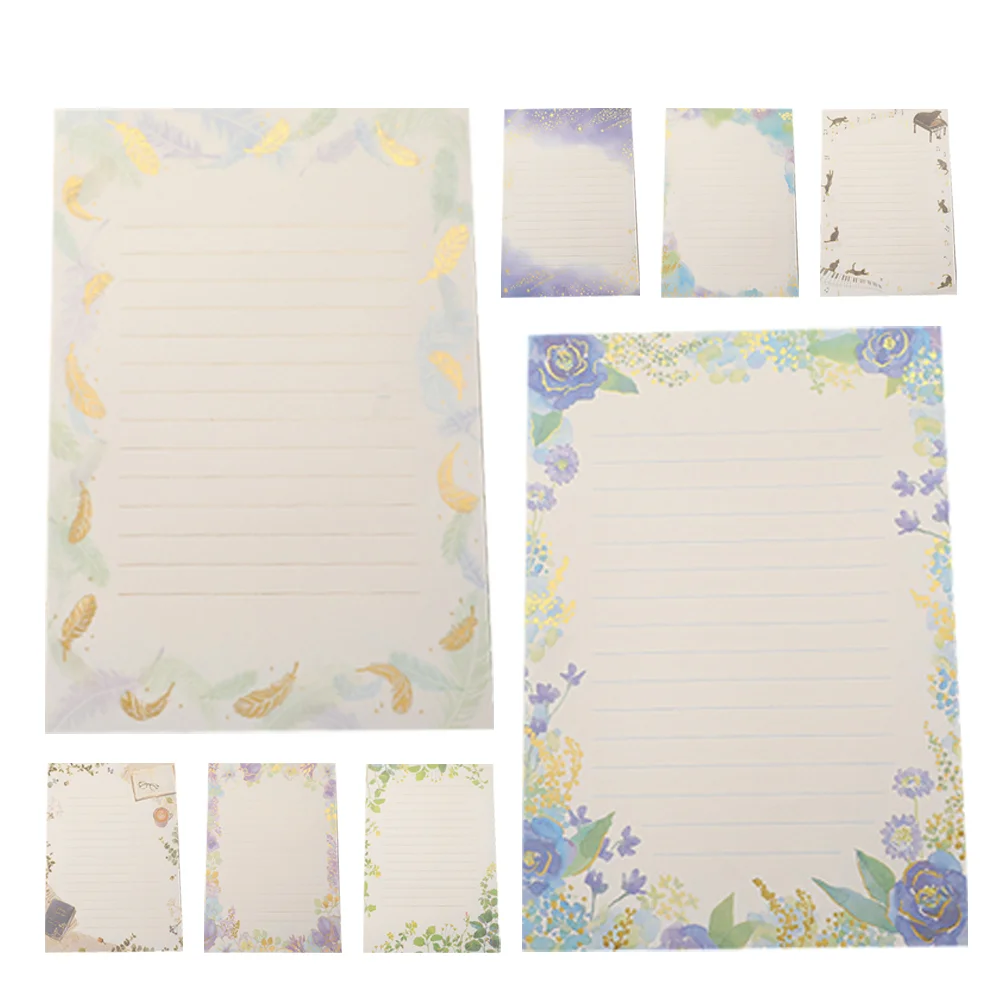 

8 цветов канцелярские принадлежности Бумага для письма креативный винтажный Декор Ретро