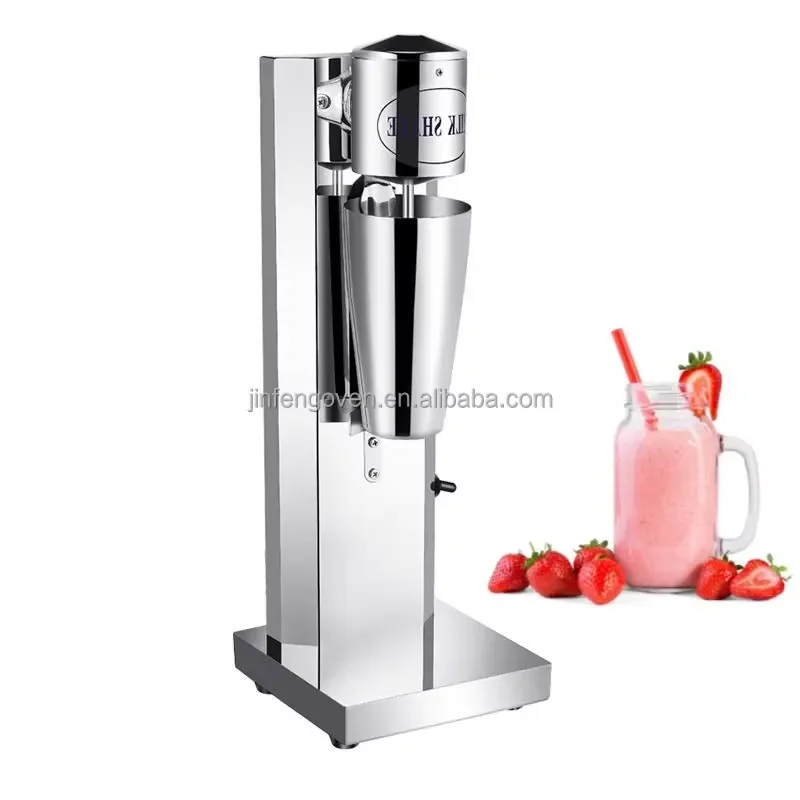Commercial Stainless Steel Double Head Milkshake Blender Ice Cream Mixer Cocktail Machine Water Dispenser for Bar Restaurant
