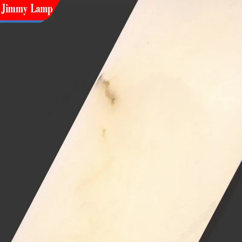 الاسكندنافية الحديثة الثريا الحجر الطبيعي قلادة ضوء الفني الخطي LED المطبخ غرفة المعيشة ديكور الإضاءة #5