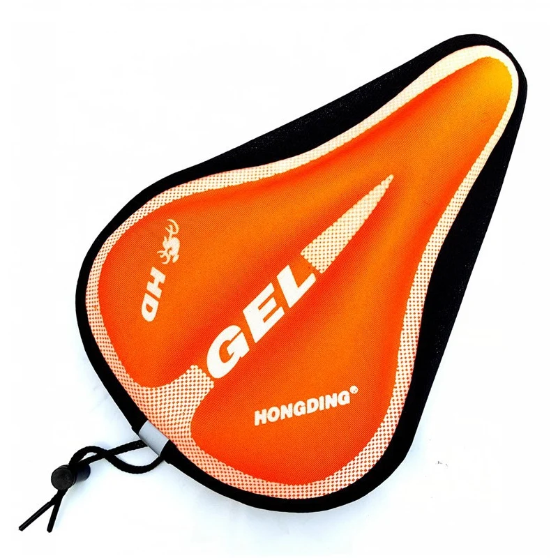 Gel Padded Bike Seat Cover Ergonomic Memory Sponge Cycling Saddle Cover Soft Thickened Shockproof Breathable Bike Seat Cover view 3