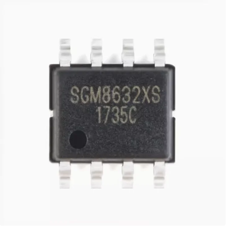 1PCS Original Genuine SMD SGM8632XS/TR SOIC-8 Rail-to-Rail CMOS Operational Amplifier IC Chip