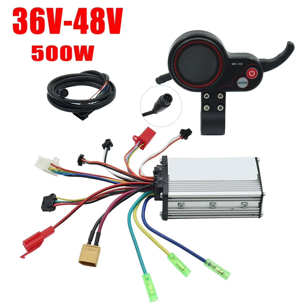 

48V/36V Electric Scooter Controller Kit for Kugoo with LCD Screen Enhanced Circuit Protection and Speed Management Features