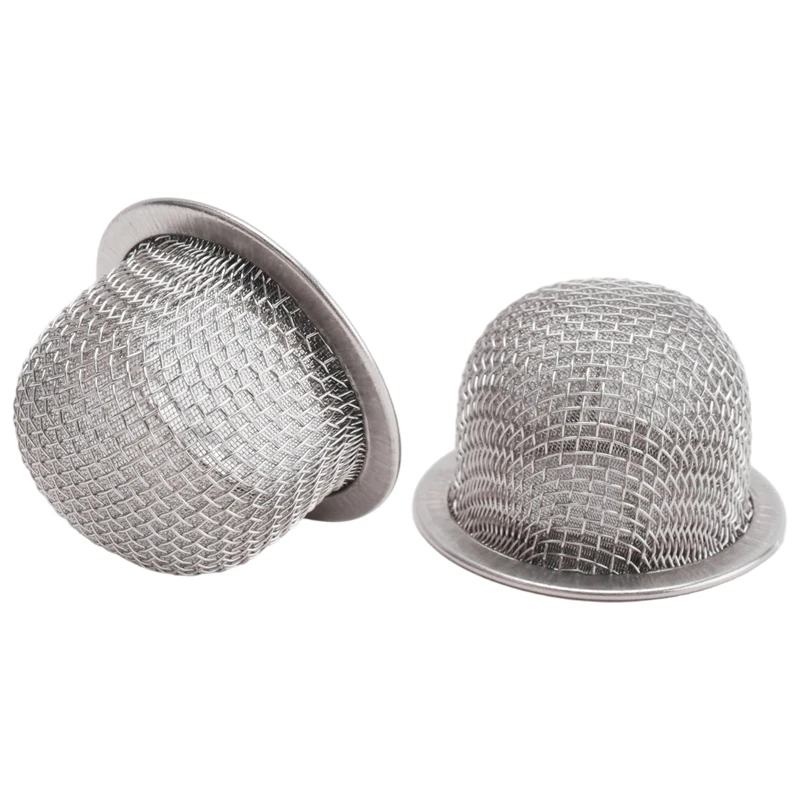 20Pcs Cocktail Smoker Filter Accessories, Double Screen Filter, Washable Stainless Steel Mesh Screen Filter Bowl