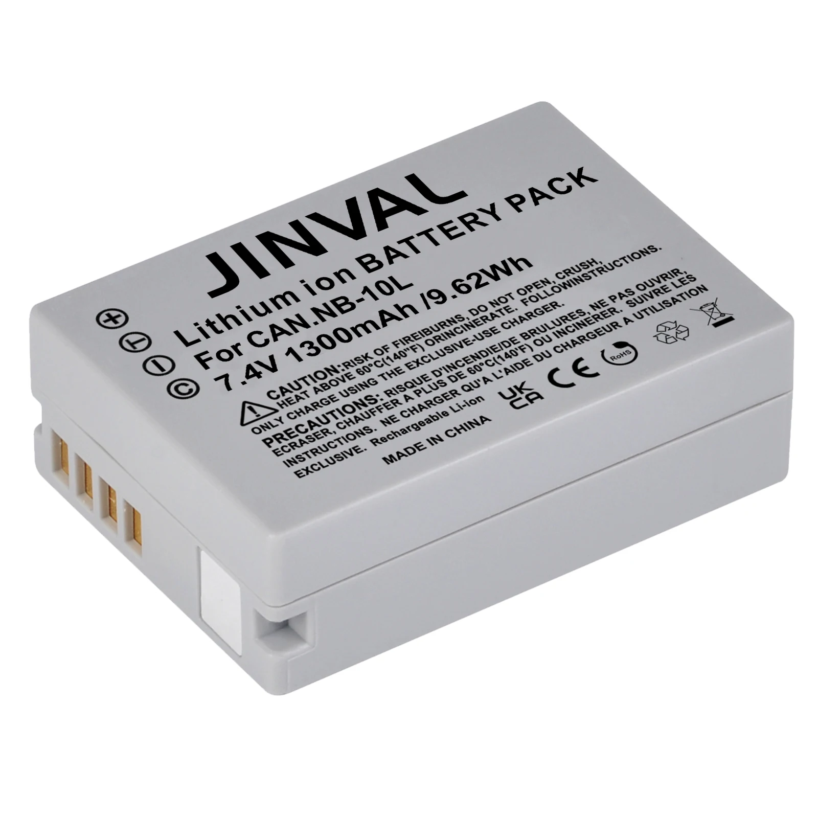 NB-10L Rechargeable Battery and Dual Charger