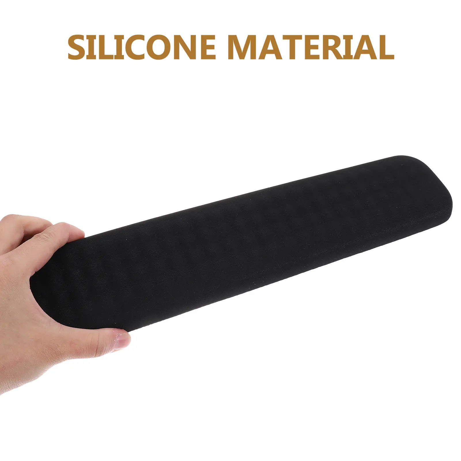 

Ergonomic Mouse Wrist Rest Silicone Office Wrist Support Slip-Resistant Elastic Mouse Pad Cushion Computer Accessory
