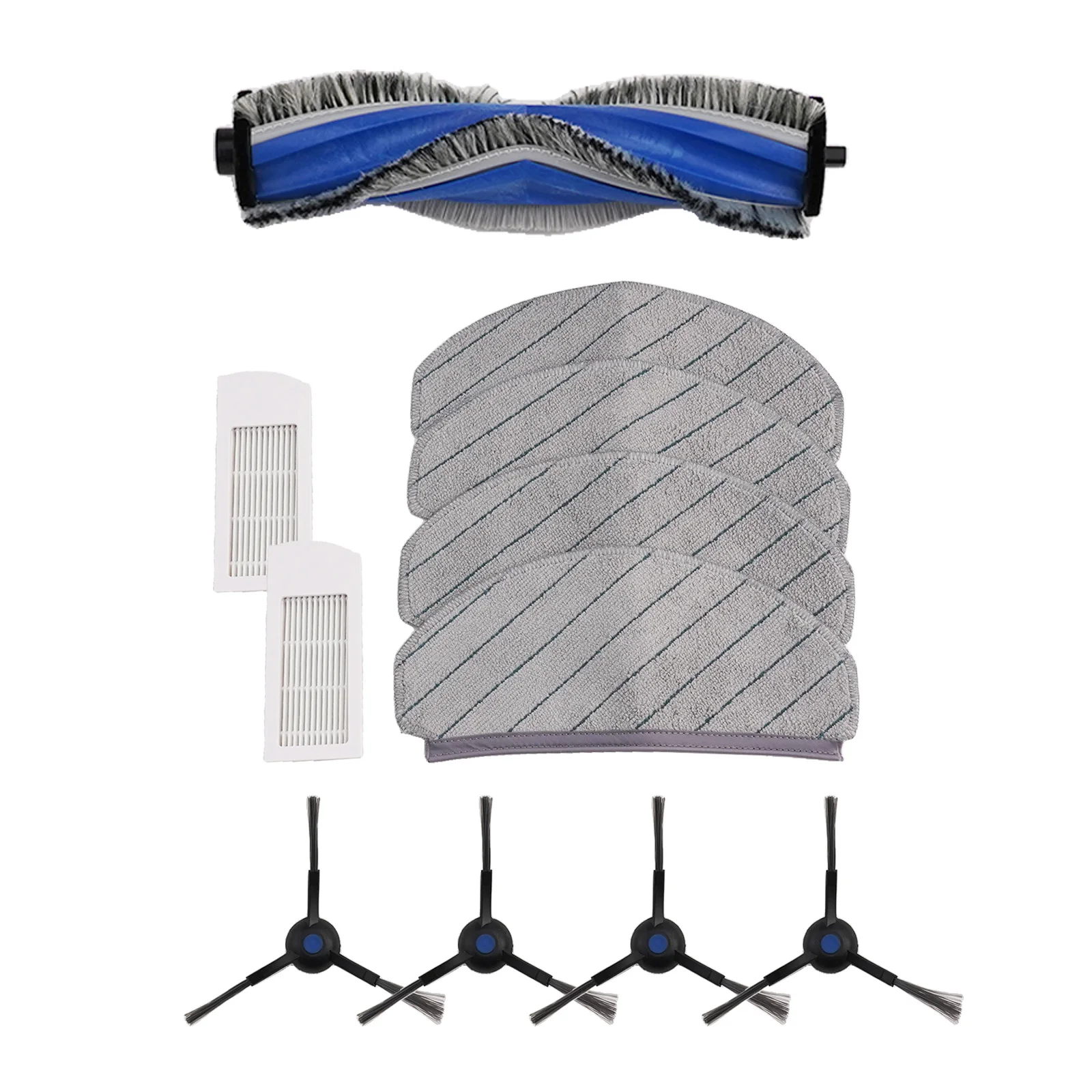 

Улучшите эффективность очистки с основной боковой щеткой, комплект ткани для швабры с фильтром для ECOVACS для пылесоса DEEBOT N20N20 PLUS