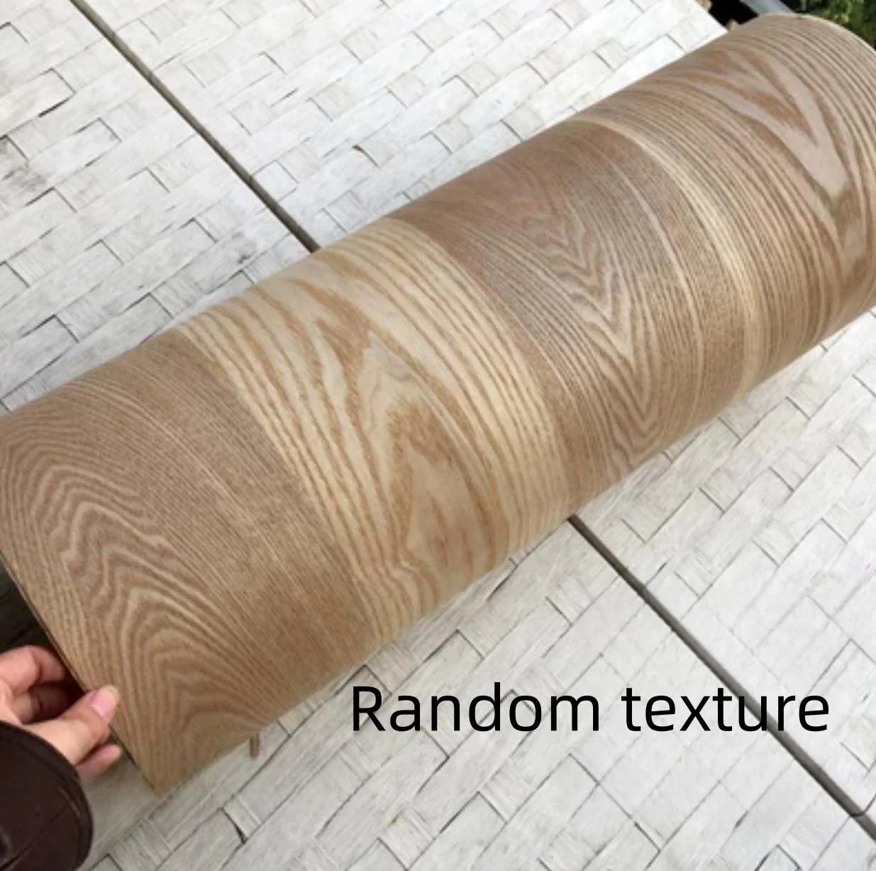 L:2.3meters Width:580mm T:0.25mm Vintage Fraxinus Mandshurica Random Texture Wood Veneer Sheets