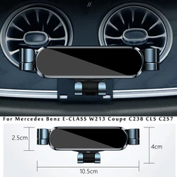 Soporte de teléfono ajustable para coche, accesorio Interior para Mercedes Benz E-CLASS W213 Coupe C238 CLS C257