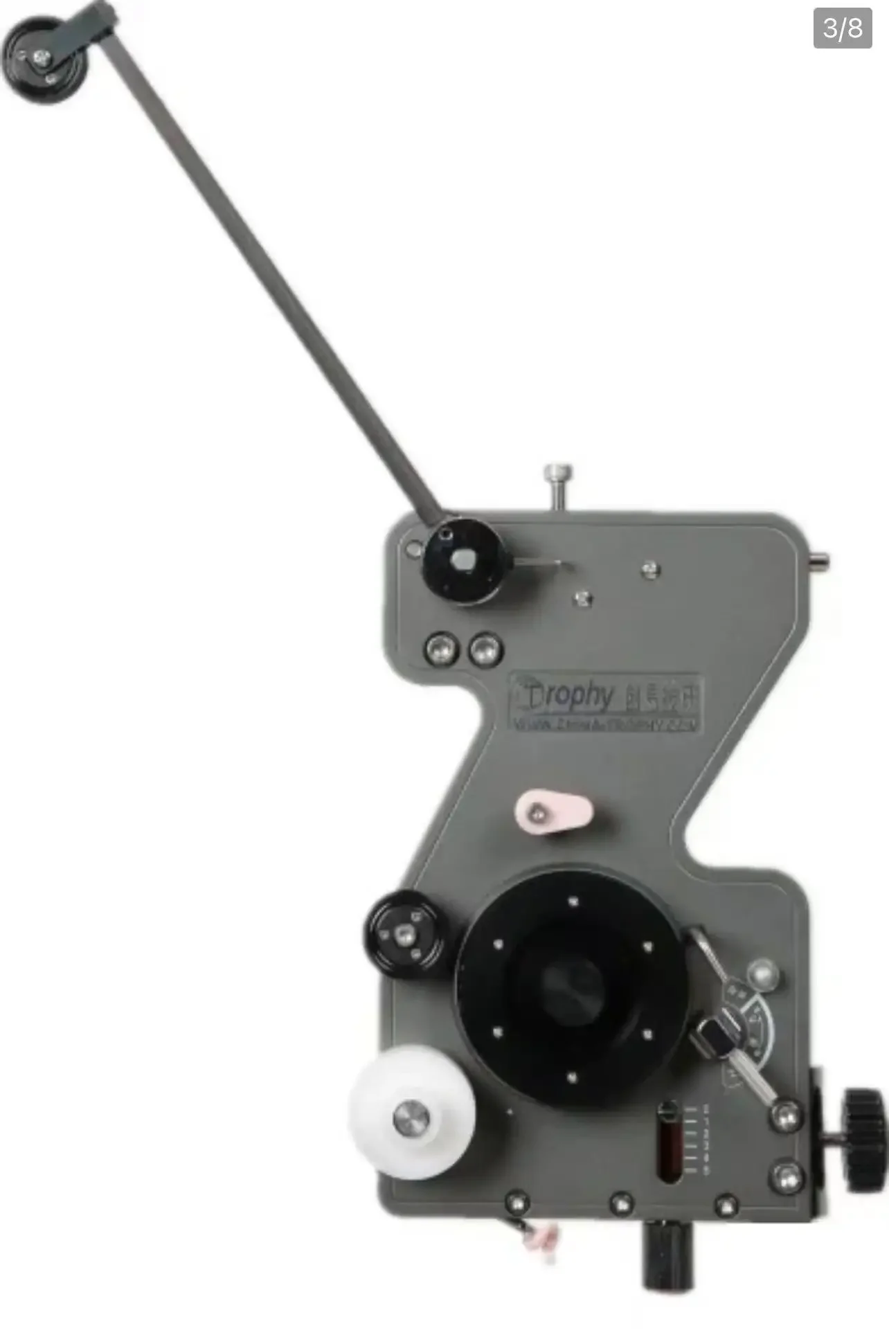 Máquina automática de enrolamento de bobina de transformador com tensor de guia de fio