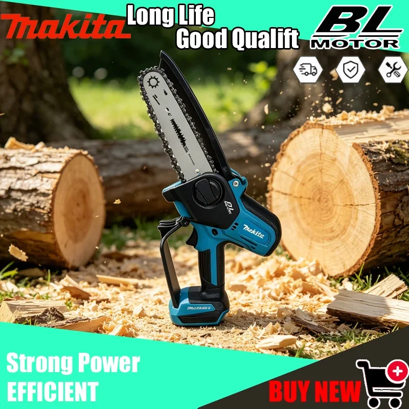 motosega-mini-cordless-brushless-makita-18v-6''-utensile-portatile-per-potatura-taglio-legna-lavori-in-giardino-e-fai-da-te