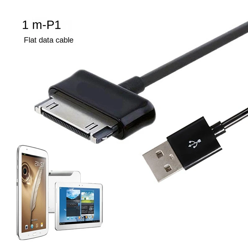 For P1000 USB Sync Data Cable Charger ForSamsung Galaxy Tab Note 7 10.1 Tablet ForSamsungGalaxy Tab USB Cable Data Transfer Sync