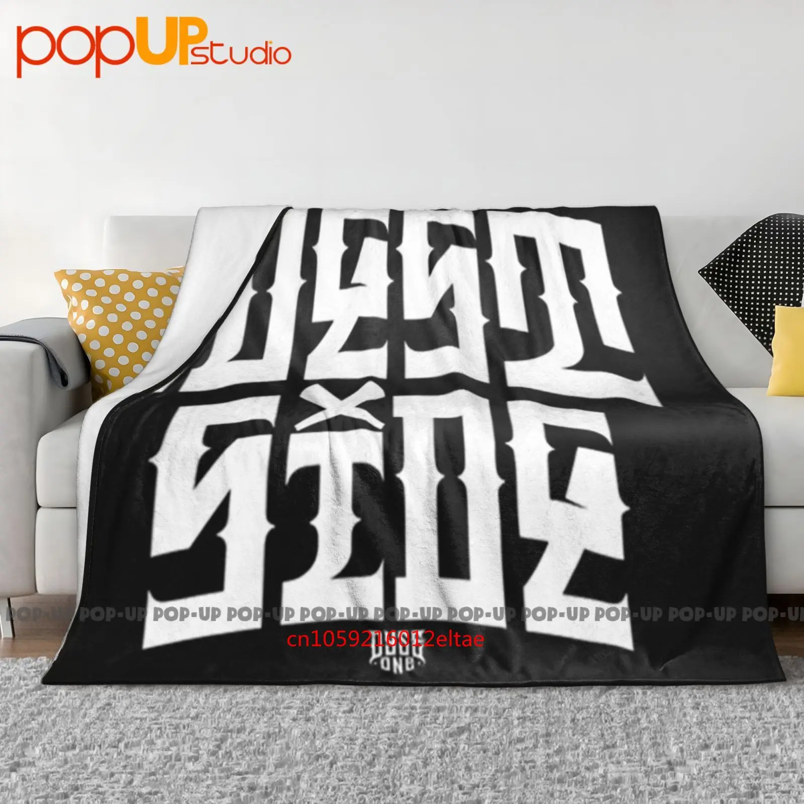 Dyse One Chicano Rap Gangster Lowrider Cobertor ultramacio colcha capa de sofá de inverno capas de cama