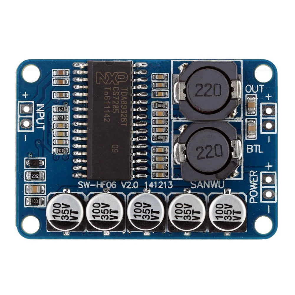 TDA8932 Mono 35W digital amplifier module