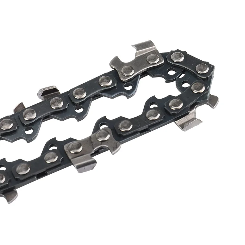 YLS-8Pcs Mini Chainsaw Chain 6 Inch Guide Saw Chain 1/4 LP Pitch, 37 Sections For Electric Portable Handheld Chain Saw