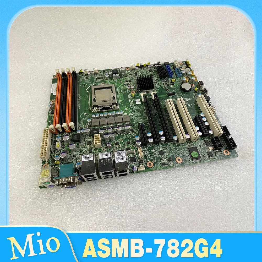 For Advantech Four Network Port Server Motherboard ASMB-782G4 Industrial Equipment Control Computer Board ASMB-782