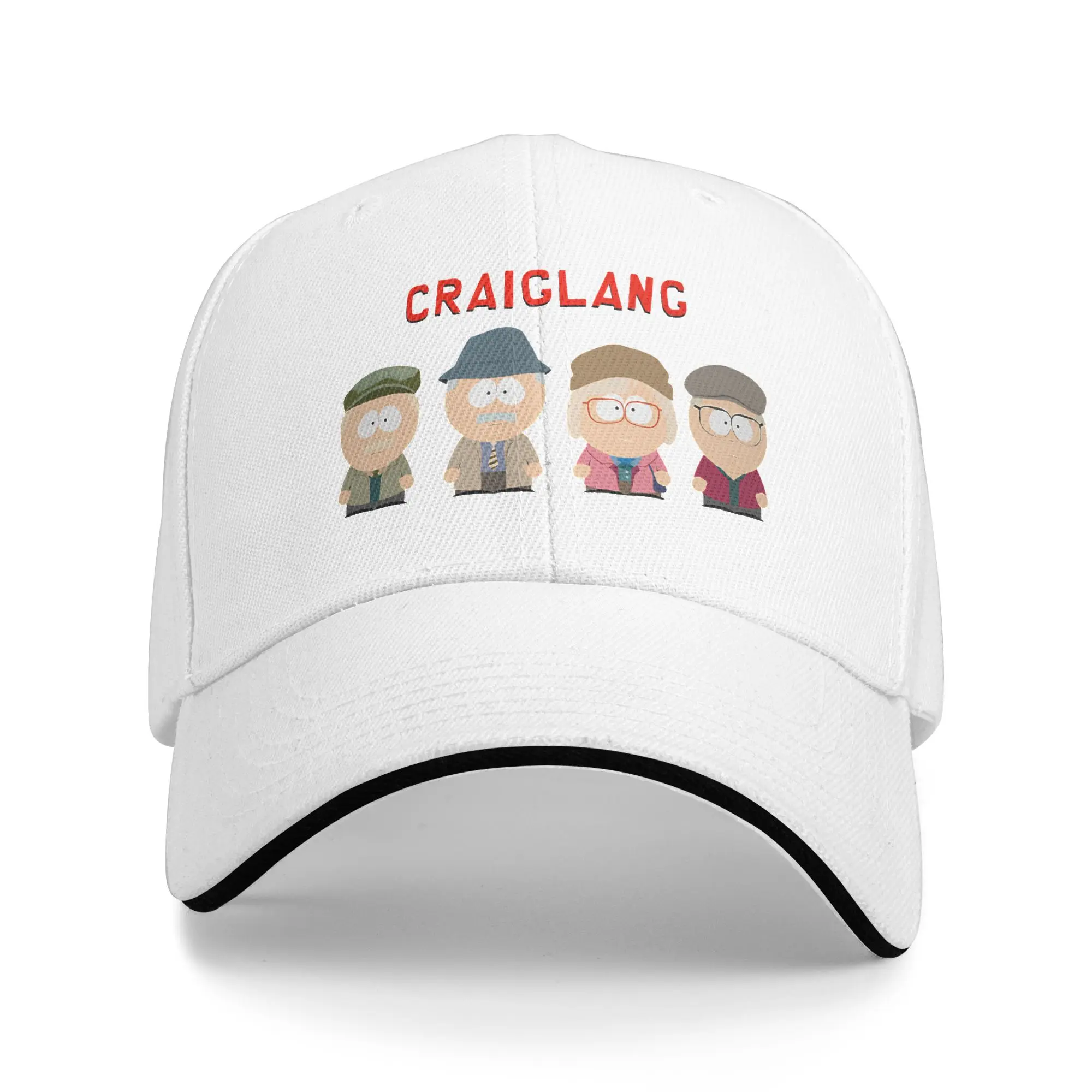 

Summer Casual Baseball Cap SouthParks Outdoor Gym Hip Hop Hats For Couple Women Sunscreen Fashion Snapback Cap