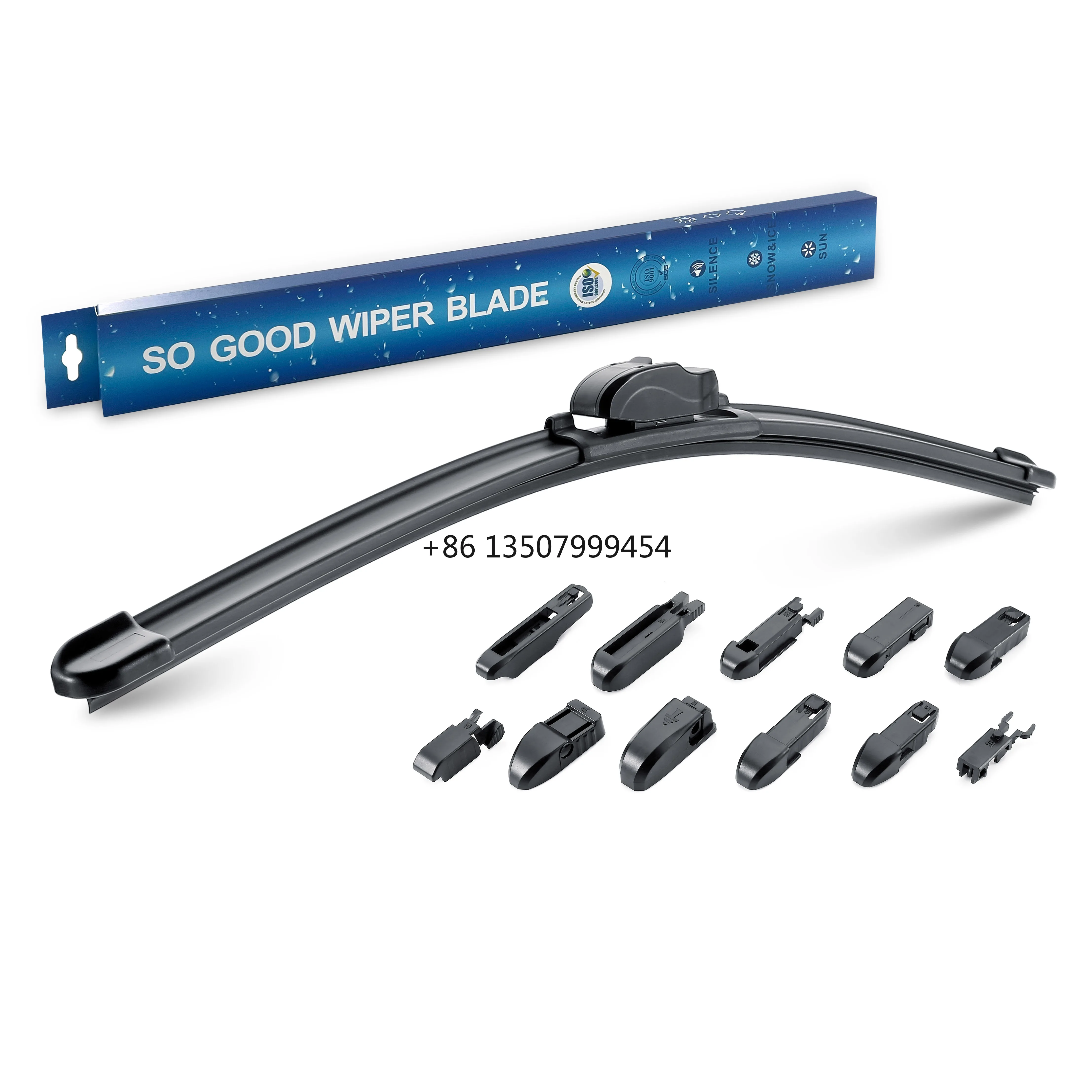 

New Product 2024 Best Windshield Wear Resist Wipers and Natrual Rubber Blades Windshield Wipers Car Aftermarket