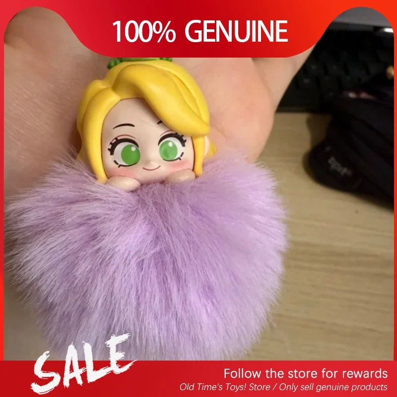 本物のディズニープリンセスと悪役夢のようなベルベットボールシリーズブラインドボックスかわいいぬいぐるみデスクトップオーナメントサプライズミステリーガールズギフト