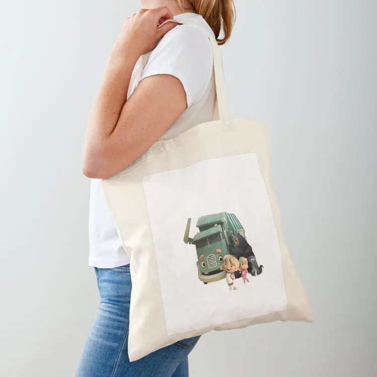 

Hank and Trash Truck Kids Tote Bag shopper bag women canvas large size bags ecological bags canvas shopping bag