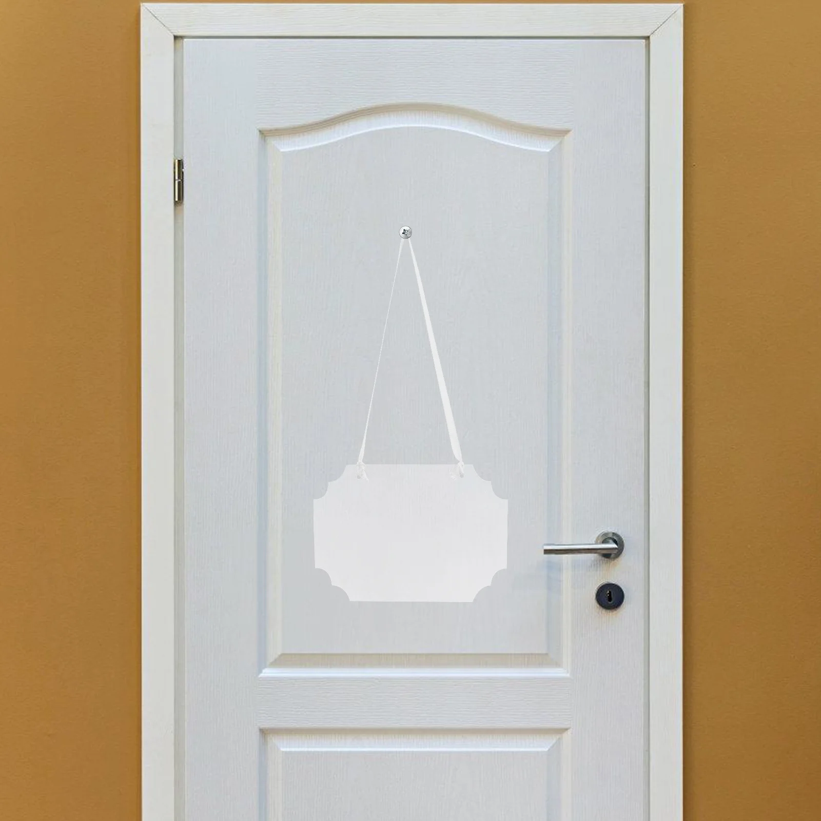 3 قطعة علامة معلقة من الأكريليك الفارغ الشفاف DIY لوحات السبورة لقائمة الباب علامة مخطط أسبوعي ديكور البيع بالتجزئة