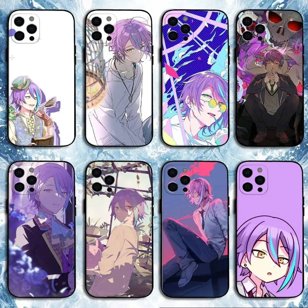 

Kamishiro Rui P-ProjectS Phone Case For iPhone 16,15,14,13,12,11 Plus,Pro Max, Soft Silicone Black Cover