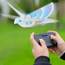 Flying Birds Electronic Mini RC Drone Toys Helicopter 360 Degree Flying RC Bird Toy 2.4 GHz Remote Control E-Bird for Children